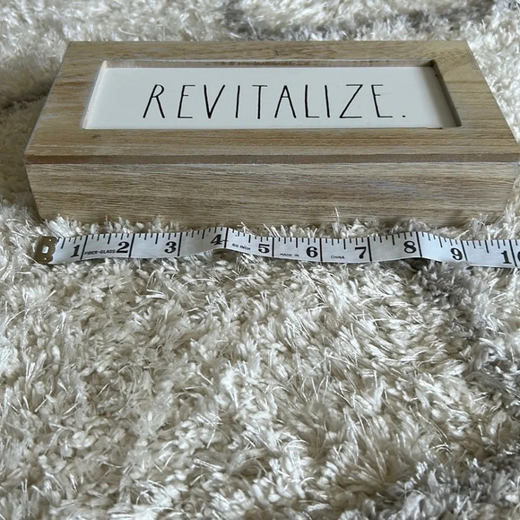 Rae Dunn revitalize sign wooden inspirational sign - Picture 5 of 5